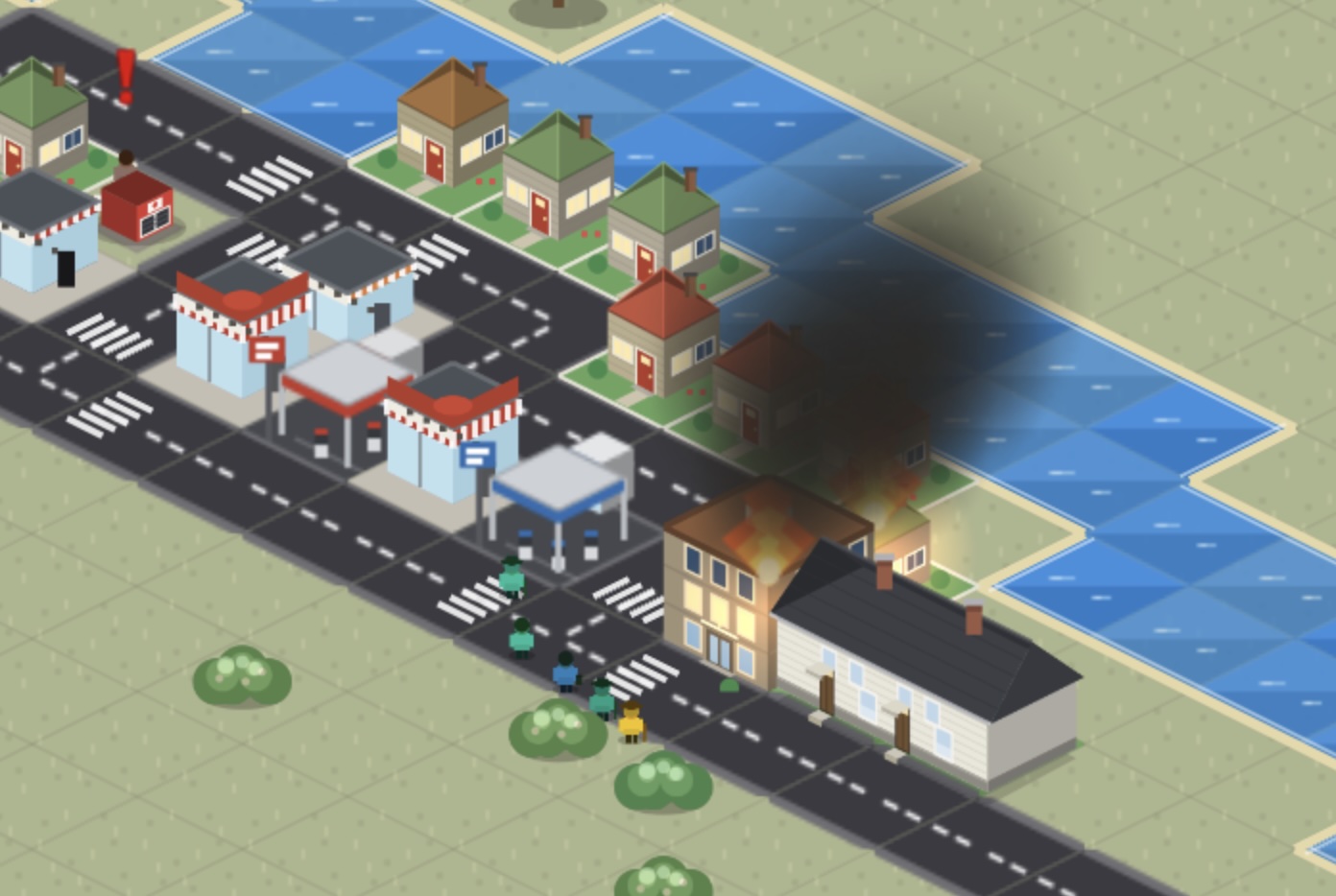 One untreated flame can take a whole block